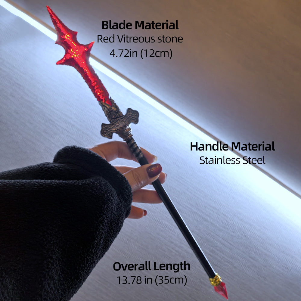 Trident Double-Edged Spear - Black Monkey King YX23