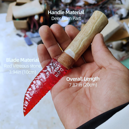 Pressure Flaked Knife PC06